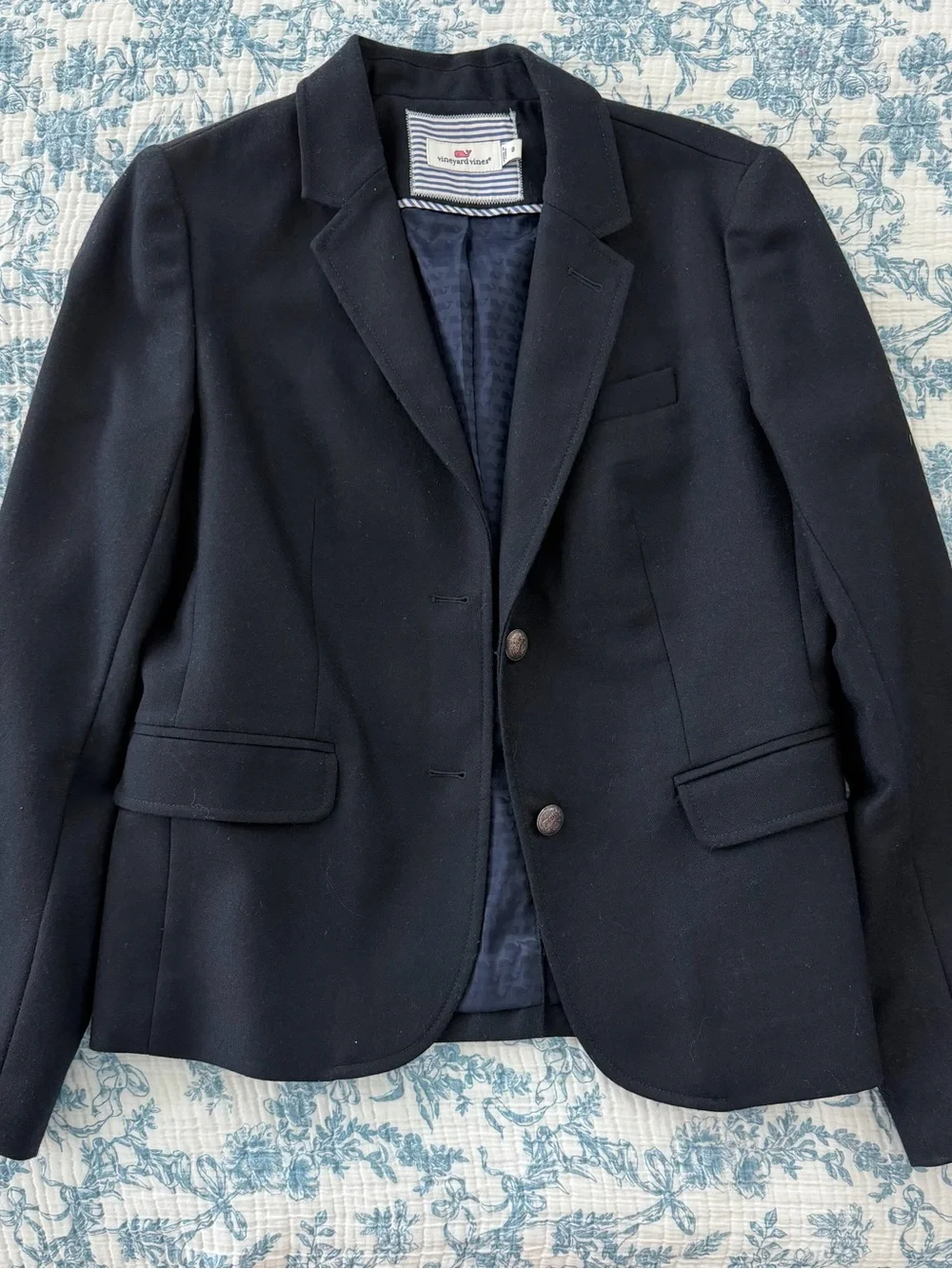 Vineyard Vines Women's Navy Blazer Jacket
